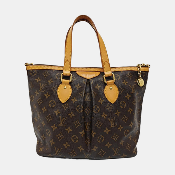 PALERMO PM Monogram Coated Canvas Brown