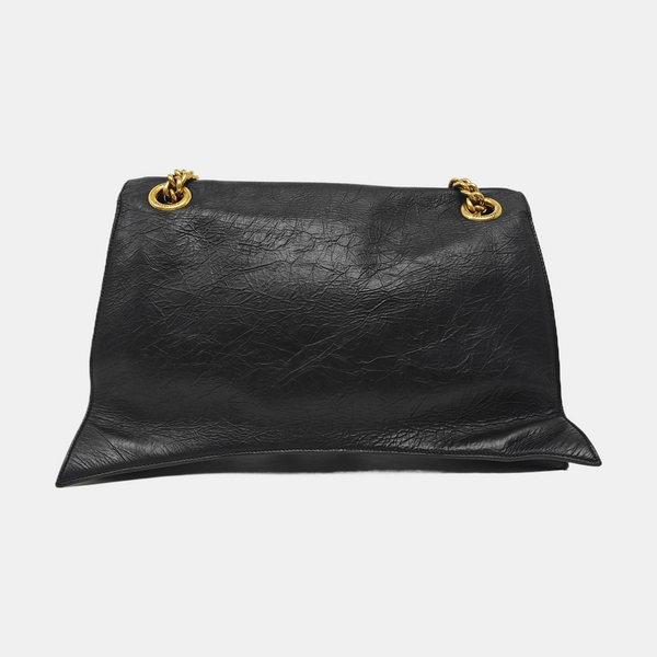 Crush Calfskin Black