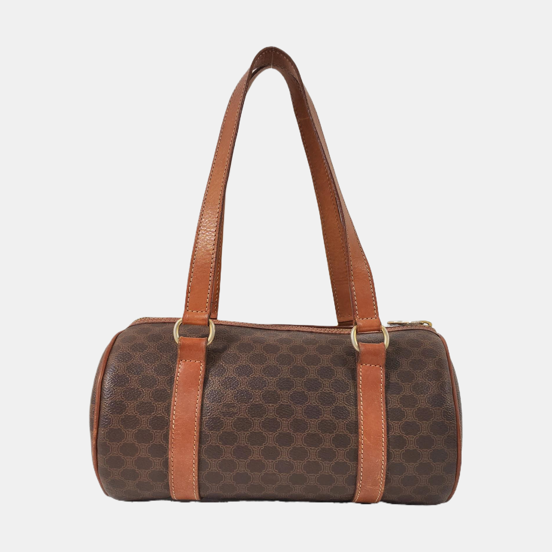 MACADAM BOSTON Coated Canvas Brown