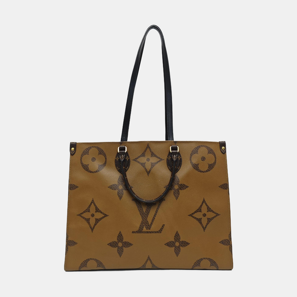 ONTHEGO GM Monogram Coated Canvas Brown