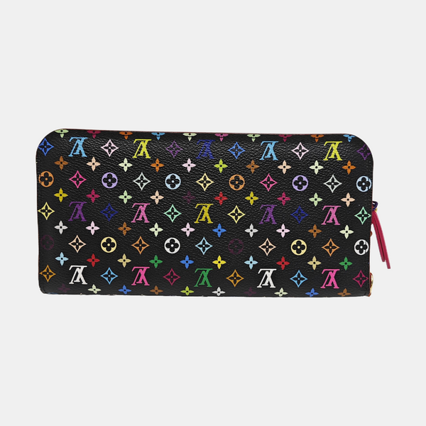 LV × TM INSOLITE Monogram Coated Canvas Black Wallet