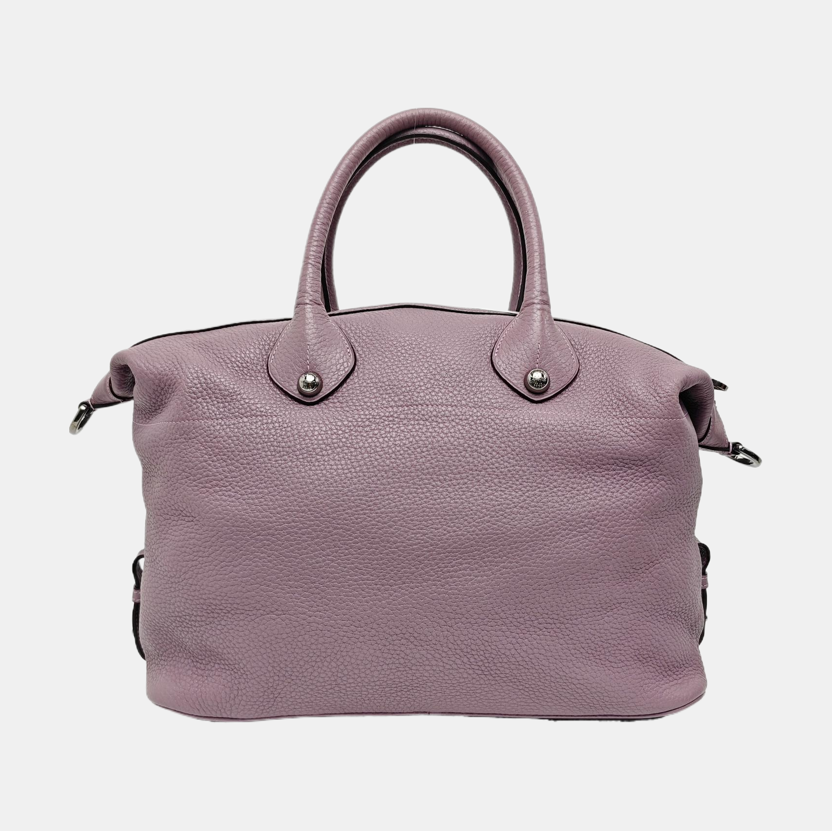 Calfskin Shoulder Bag Purple