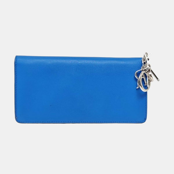 Calfskin Wallet Blue