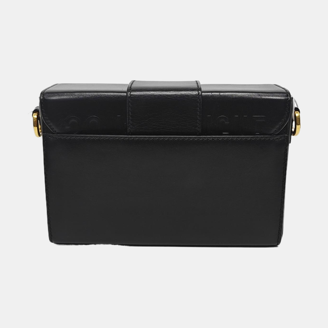 Authenticated pre-owned  30 Montaigne Calfskin Black - Shoulder Bag at Looply