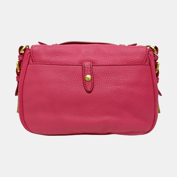 Calfskin Shoulder Bag Red
