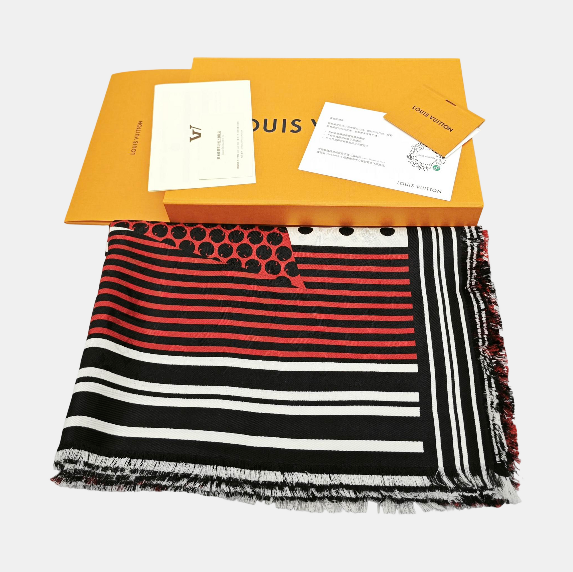 Mulberry Silk Scarf Red
