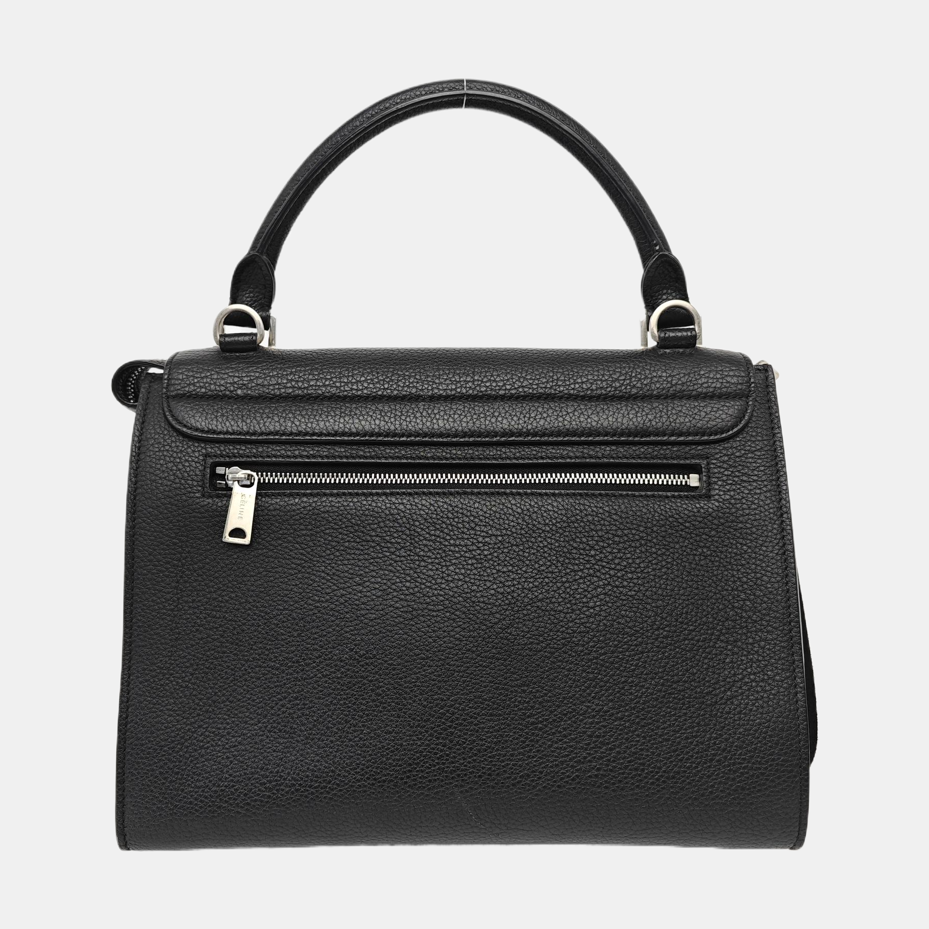TRAPEZE Small Calfskin Black