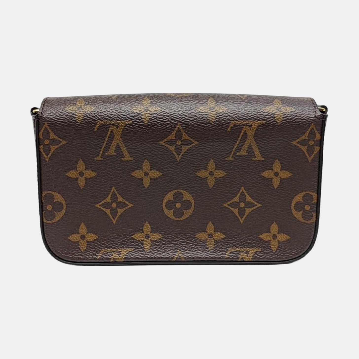 FÉLICIE Monogram Coated Canvas Brown