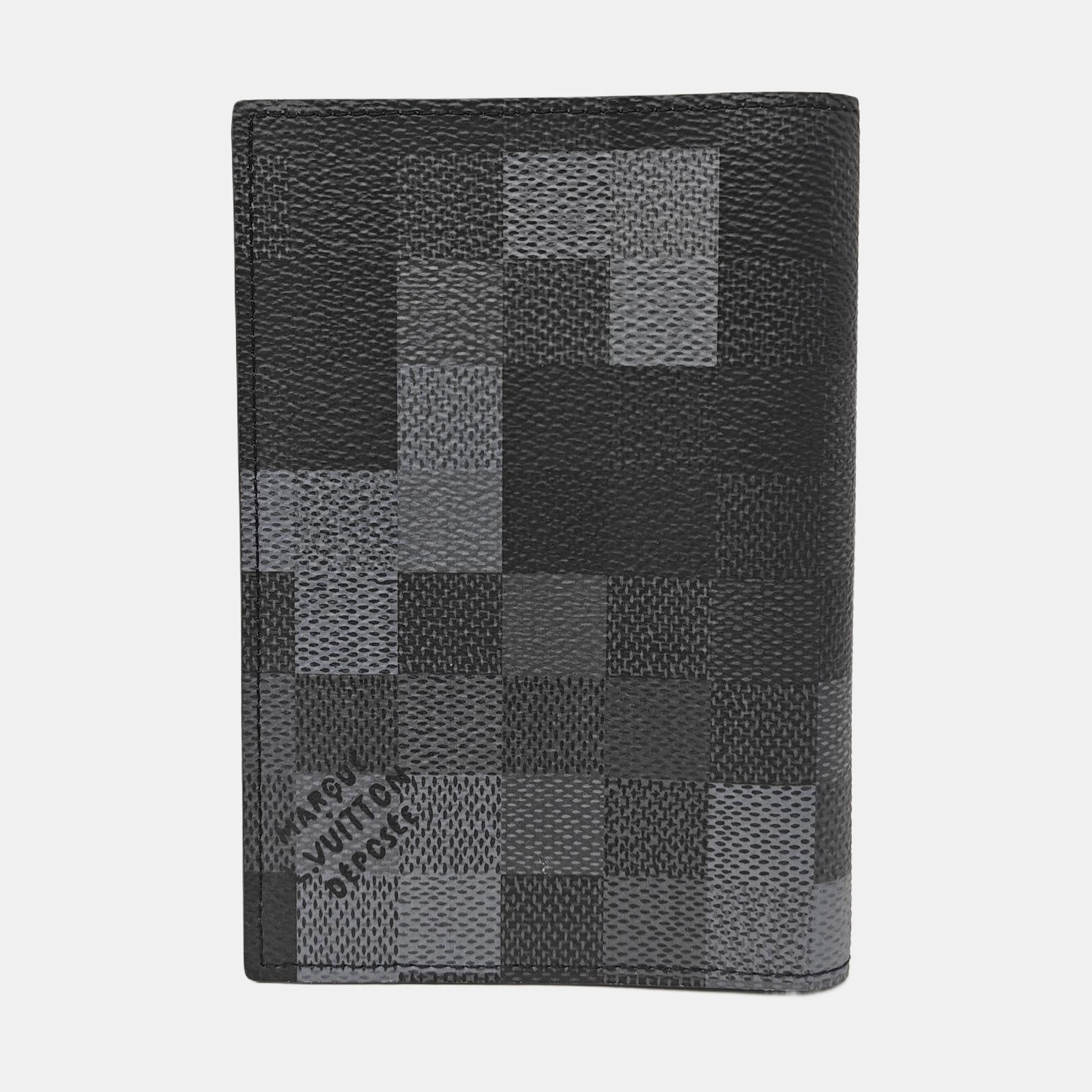 Damier Graphite Coated Canvas Wallet Black