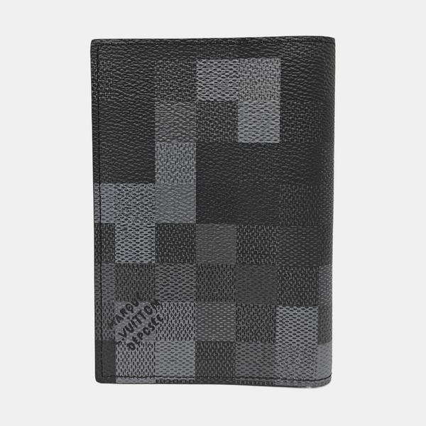 Damier Graphite Coated Canvas Wallet Black
