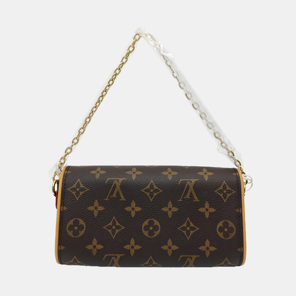 Pochette Camille Monogram Coated Canvas Brown