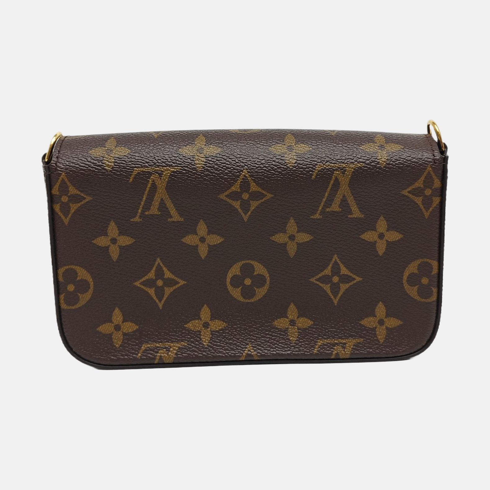 FÉLICIE Monogram Coated Canvas Brown