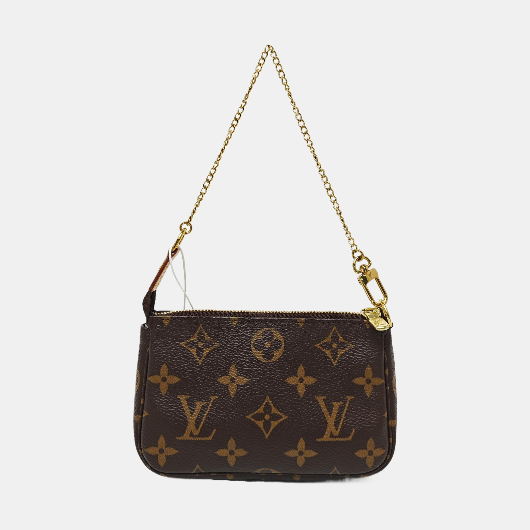 ACCESSOIRES Mini Monogram Coated Canvas Brown