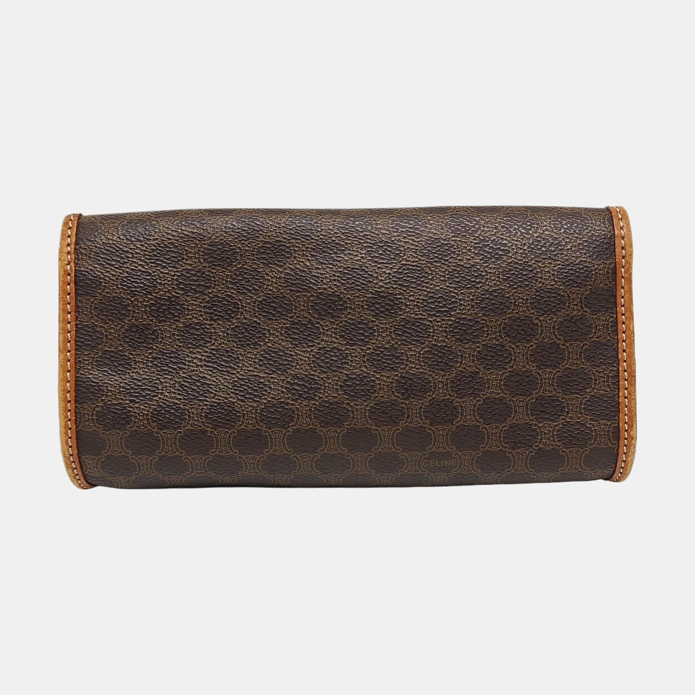 MACADAM Coated Canvas Brown Wallet