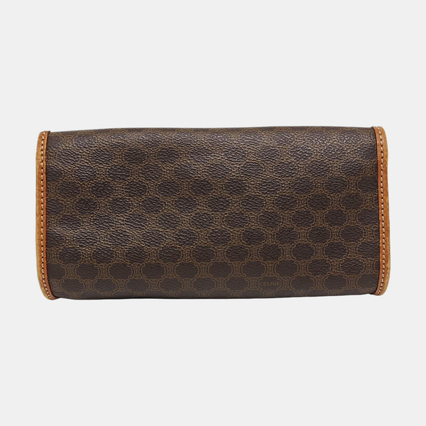 MACADAM Coated Canvas Brown Wallet