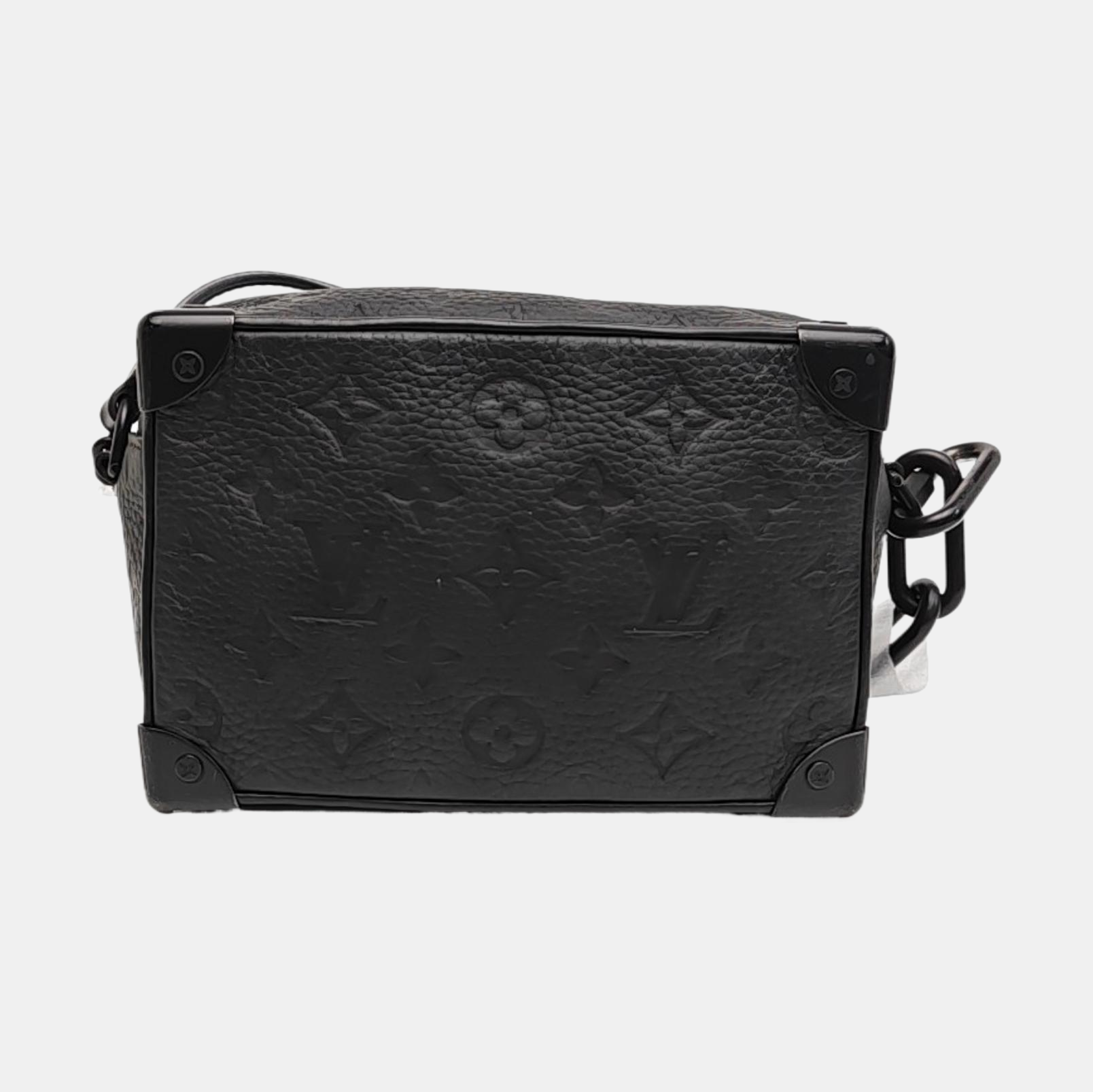 SOFT TRUNK Mini Monogram Calfskin Black