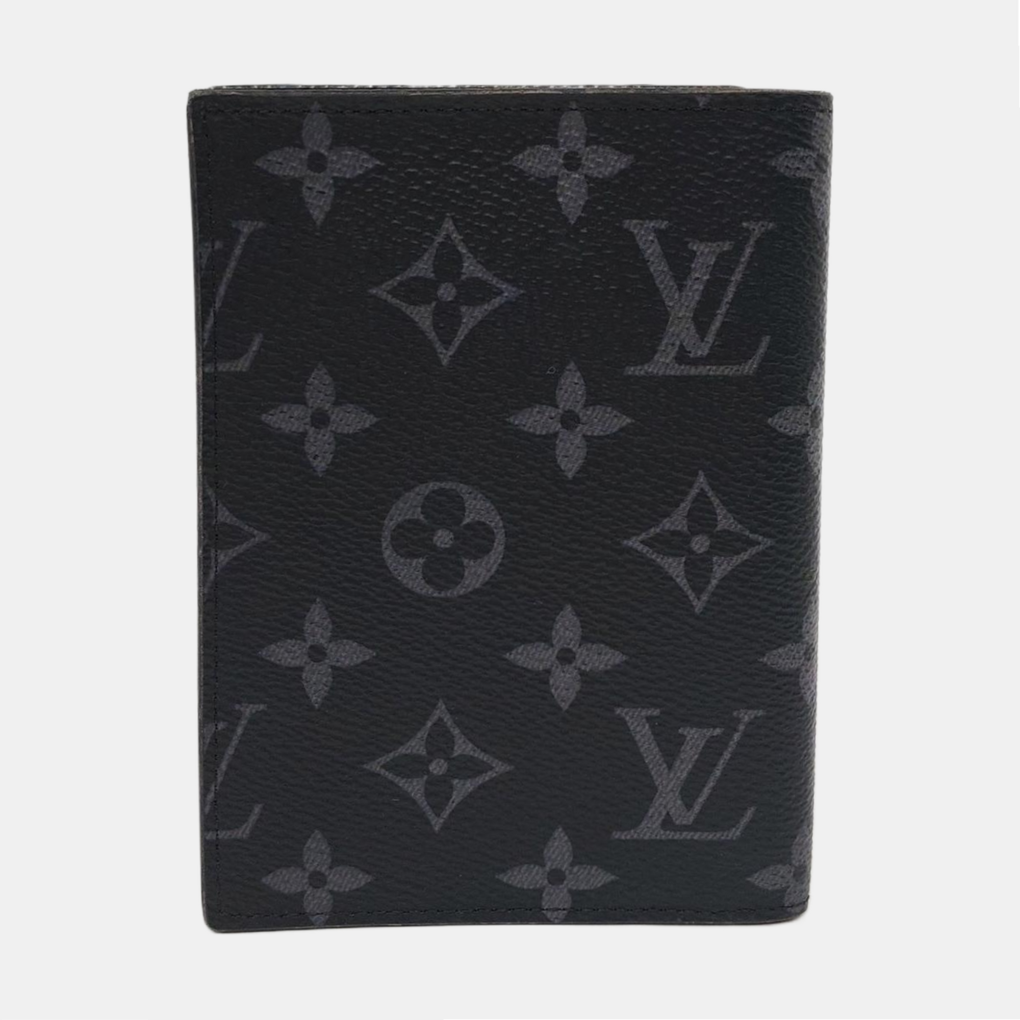 Monogram Coated Canvas Wallet Gray