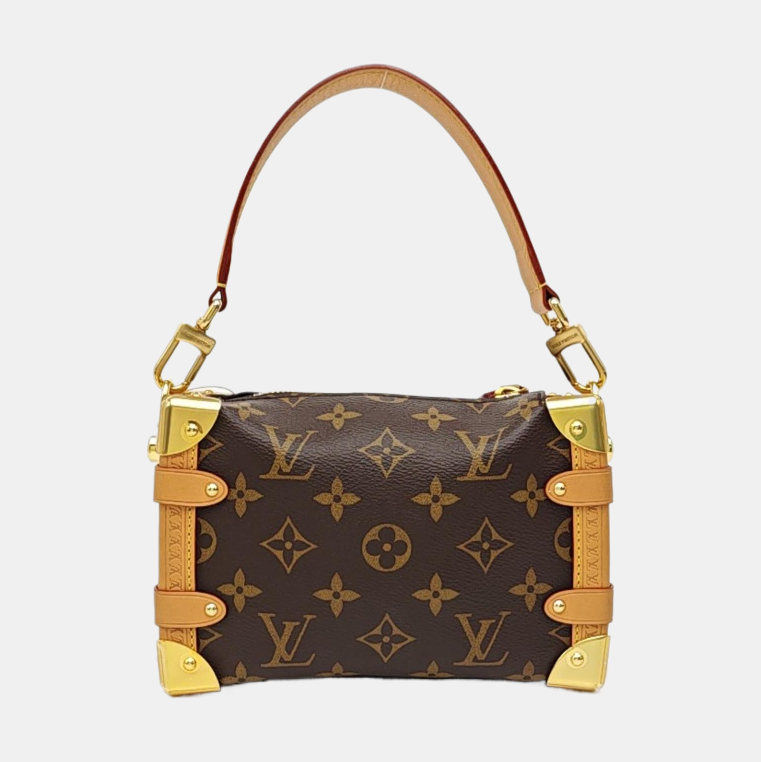 SIDE TRUNK PM Monogram Coated Canvas Brown