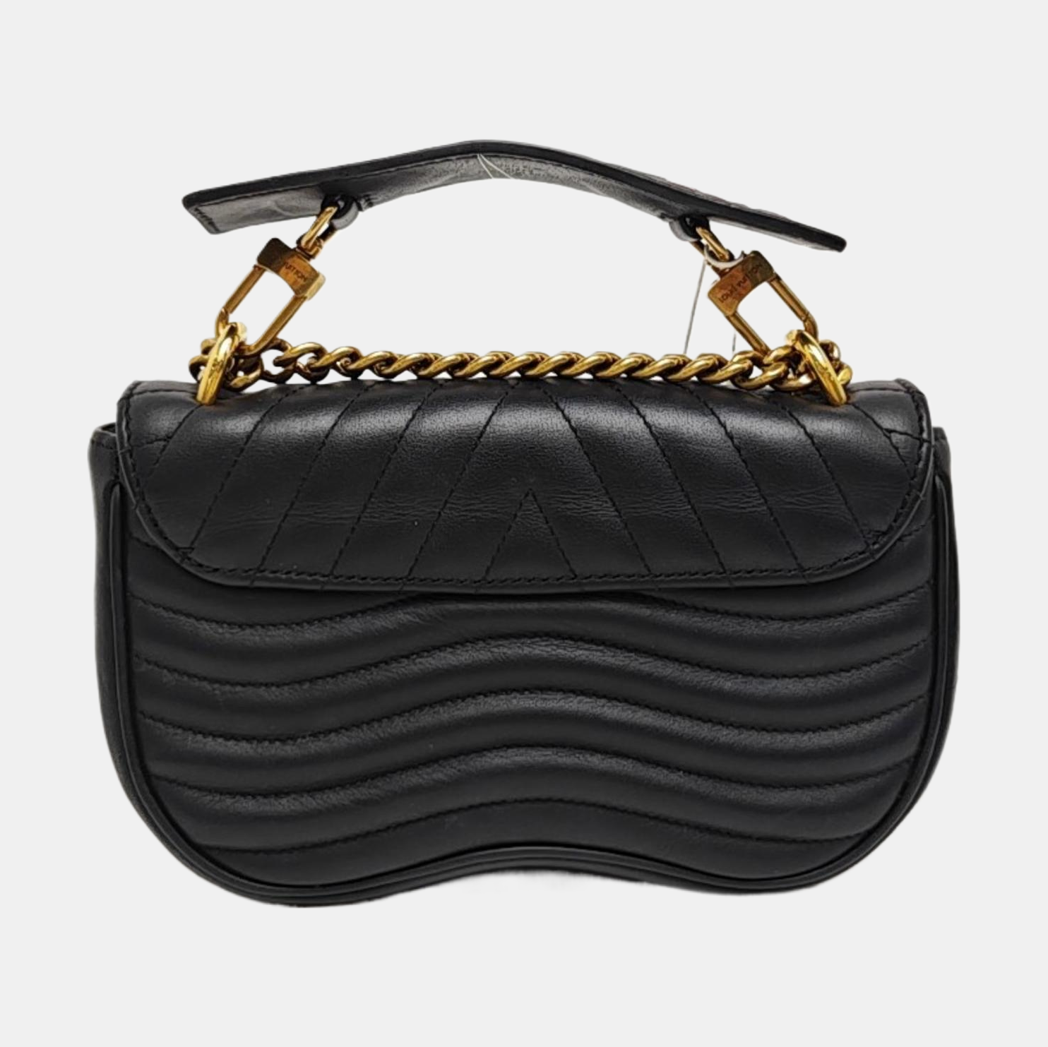 NEW WAVE PM Quilted Calfskin Black