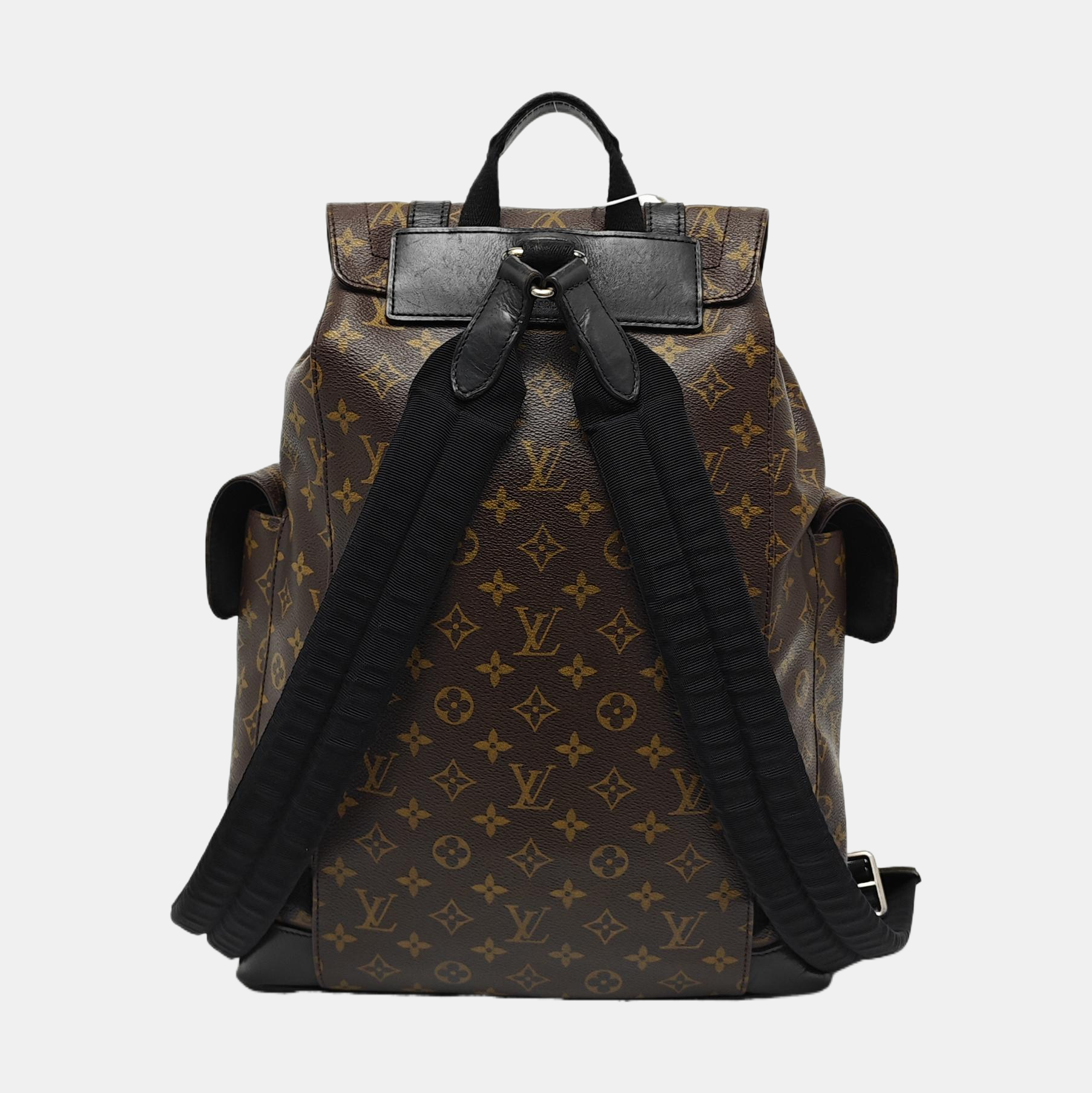CHRISTOPHER PM Monogram Coated Canvas Brown