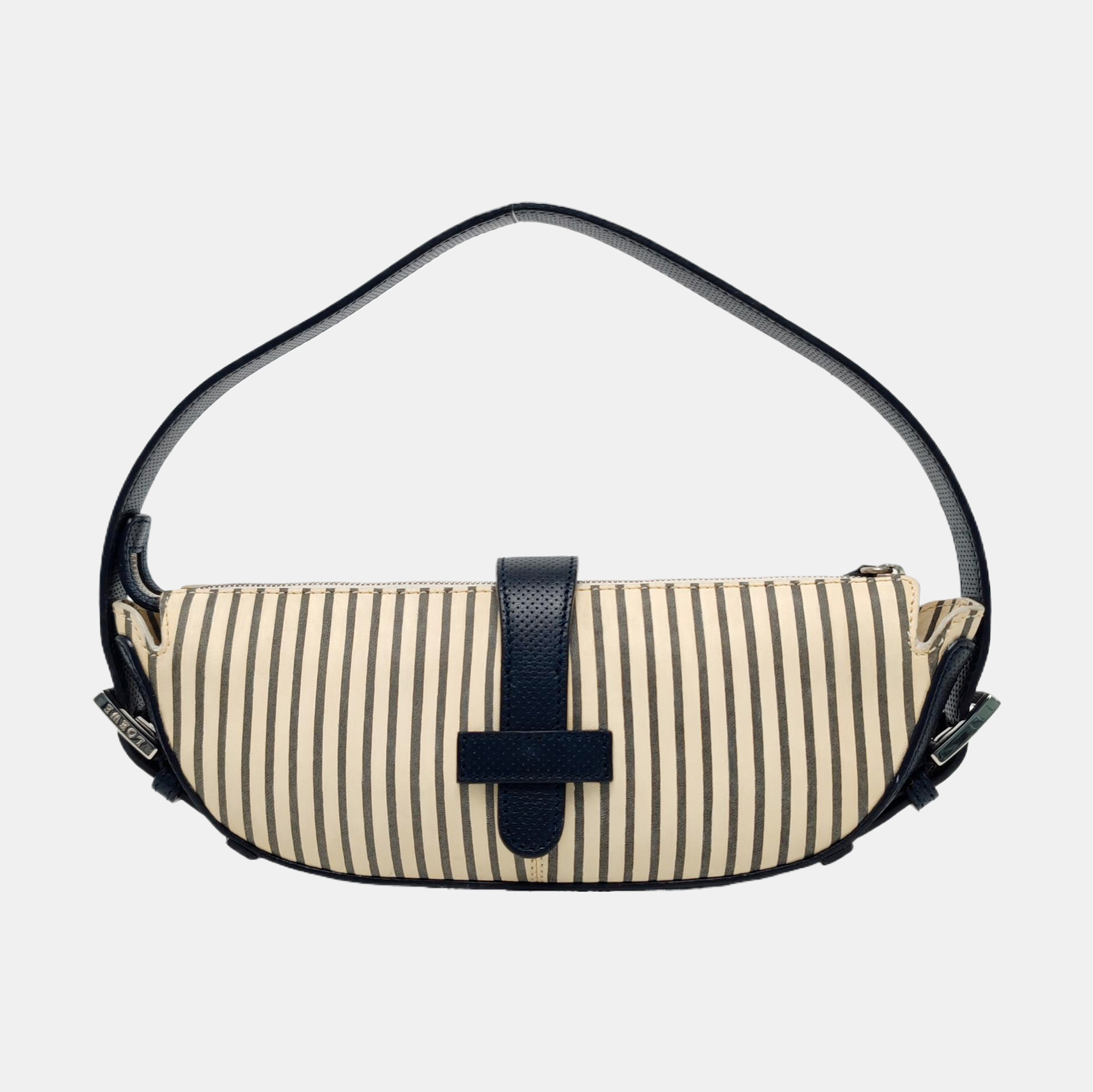 Calfskin Top Handle Bag Beige