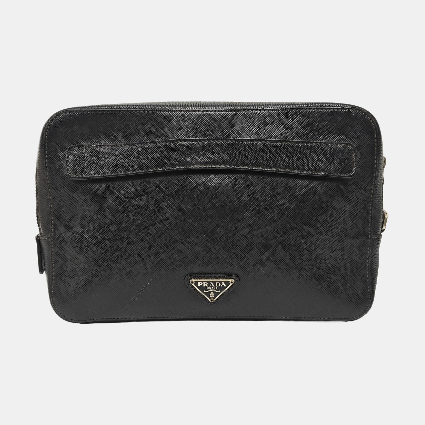 Calfskin Clutch Black