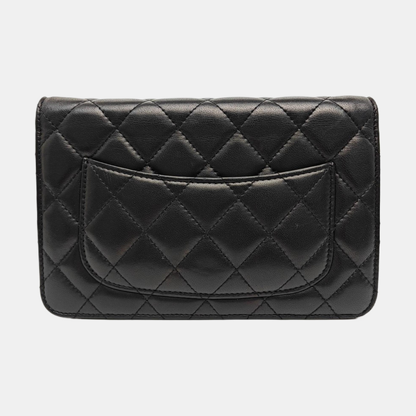 WOC Mini Lambskin Black