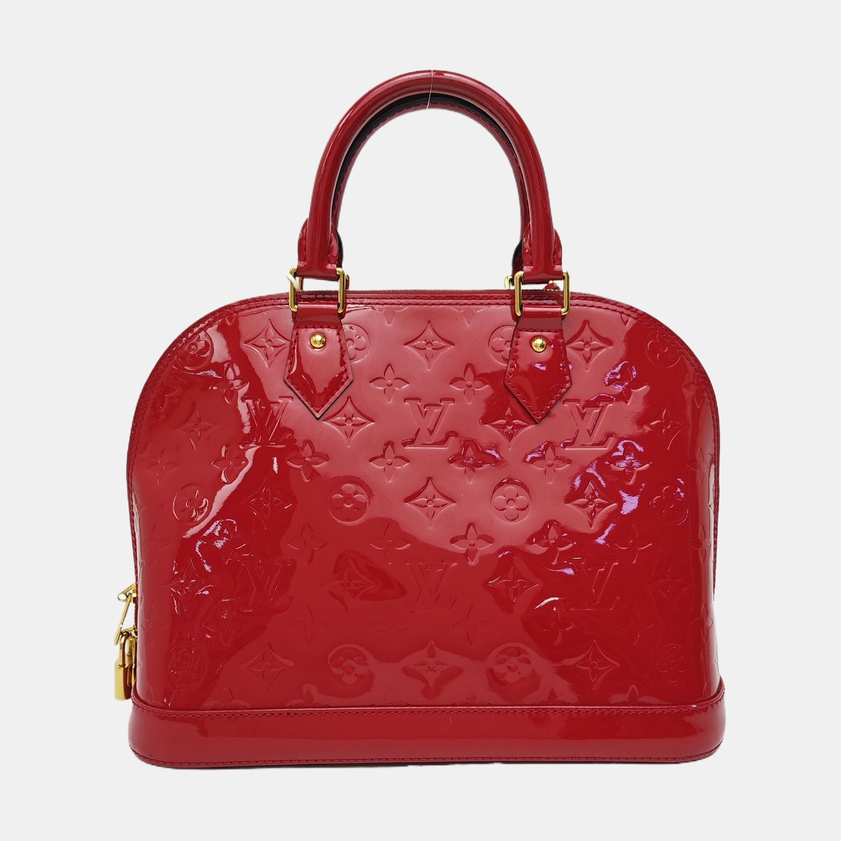 ALMA PM Patent Leather Red