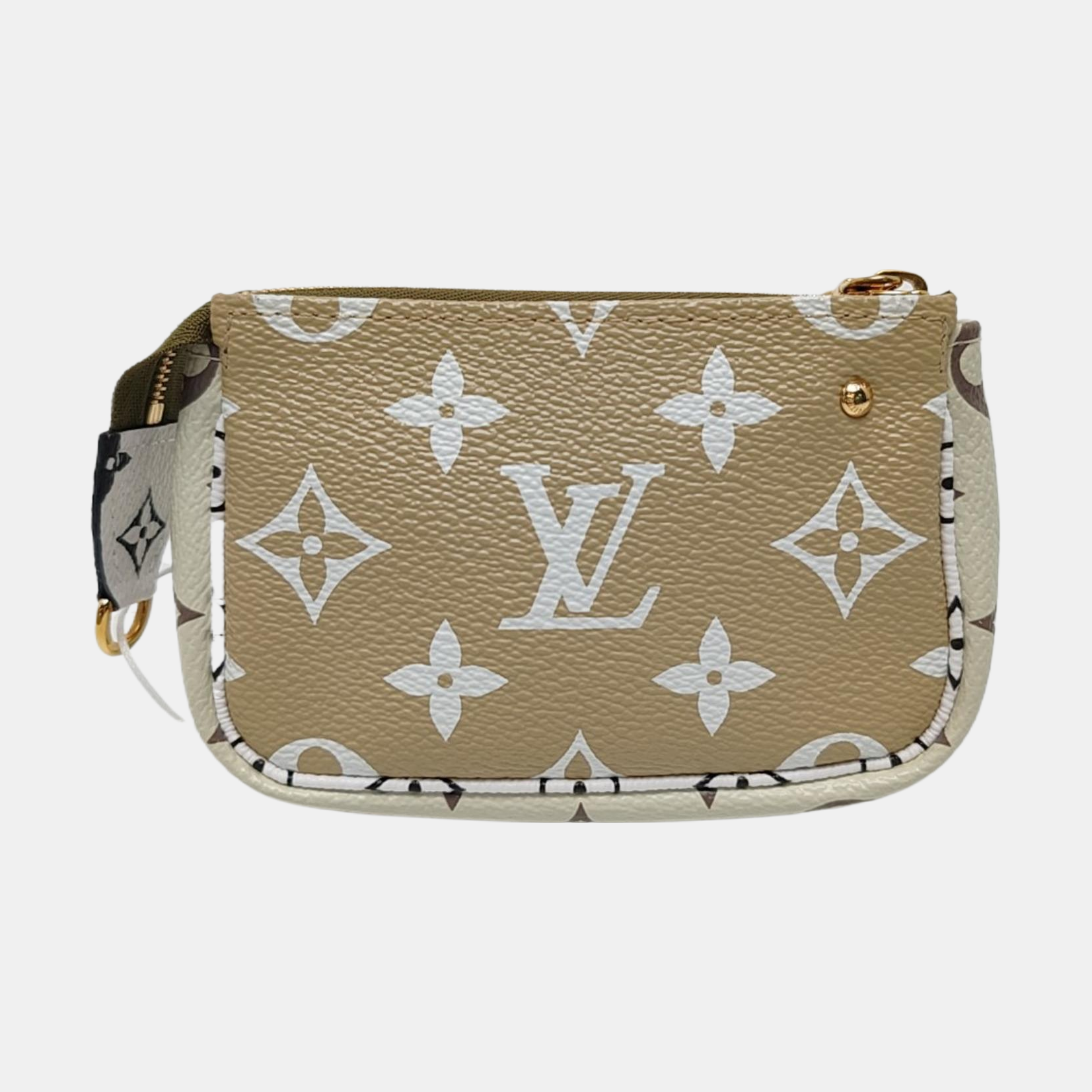 Authenticated pre-owned  ACCESSOIRES Mini Monogram Coated Canvas Green - Clutch at Looply