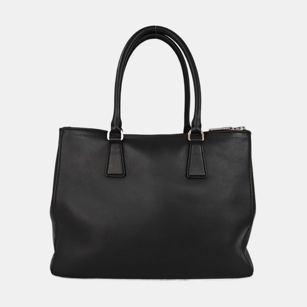 Galleria Large Calfskin Black