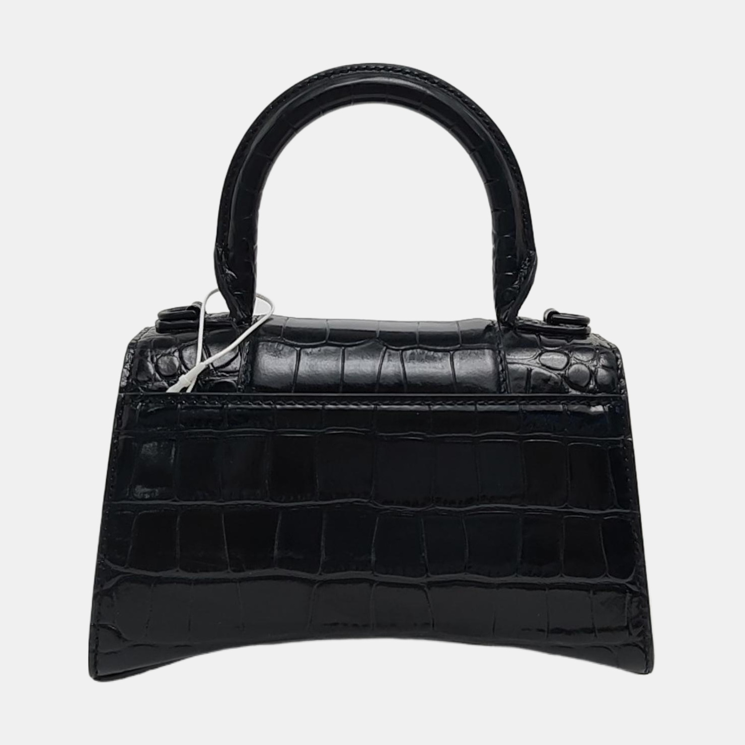 Hourglass Small Calfskin Black