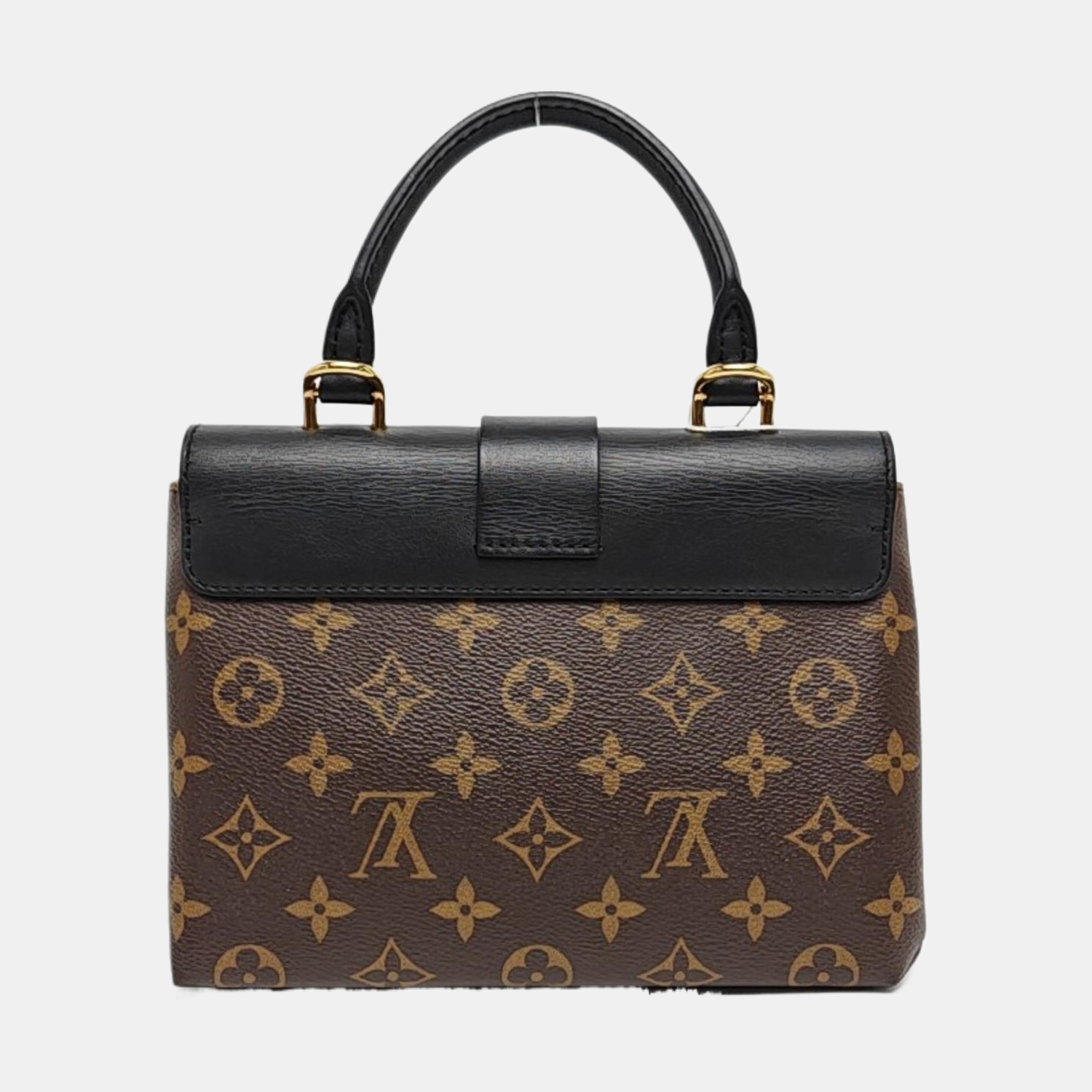 LOCKY BB Monogram Coated Canvas Brown