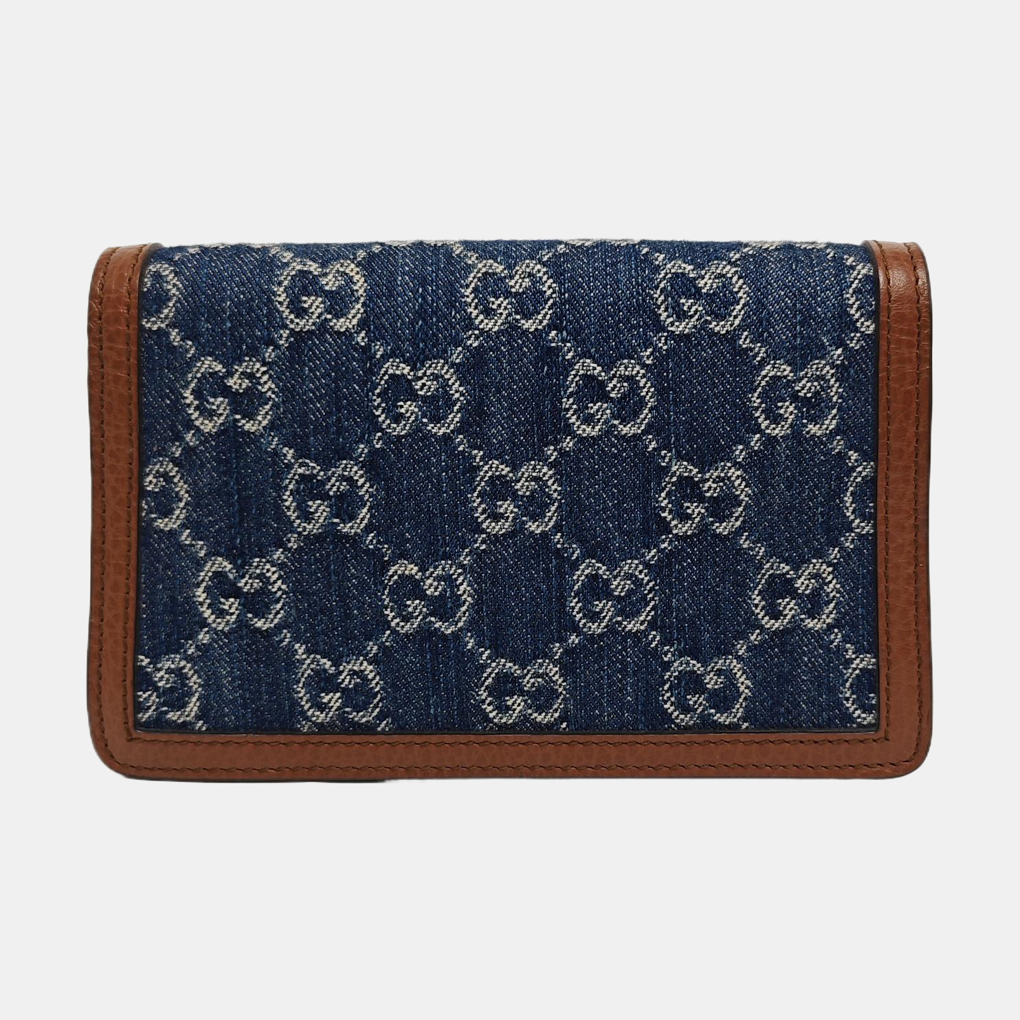 Dionysus Super Mini Monogram Denim Blue