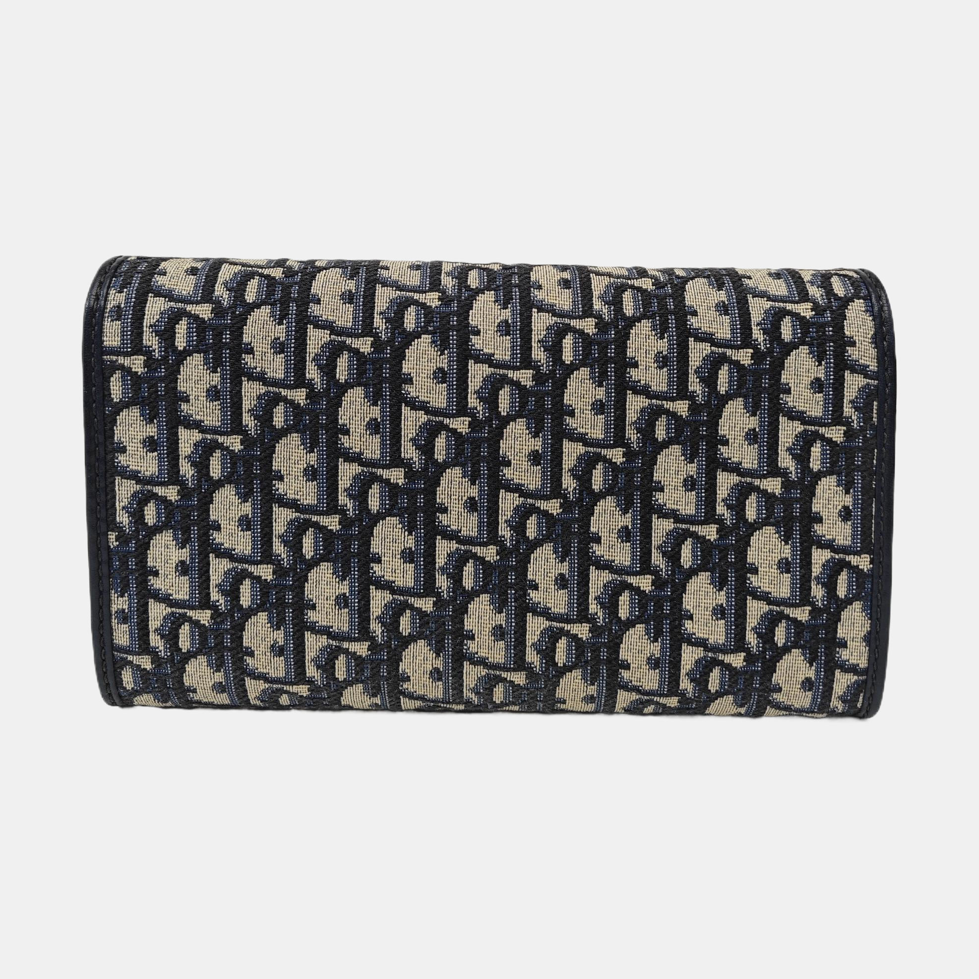 Bobby Medium Oblique Canvas Beige