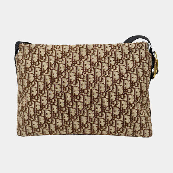 Canvas Shoulder Bag Medium Brown