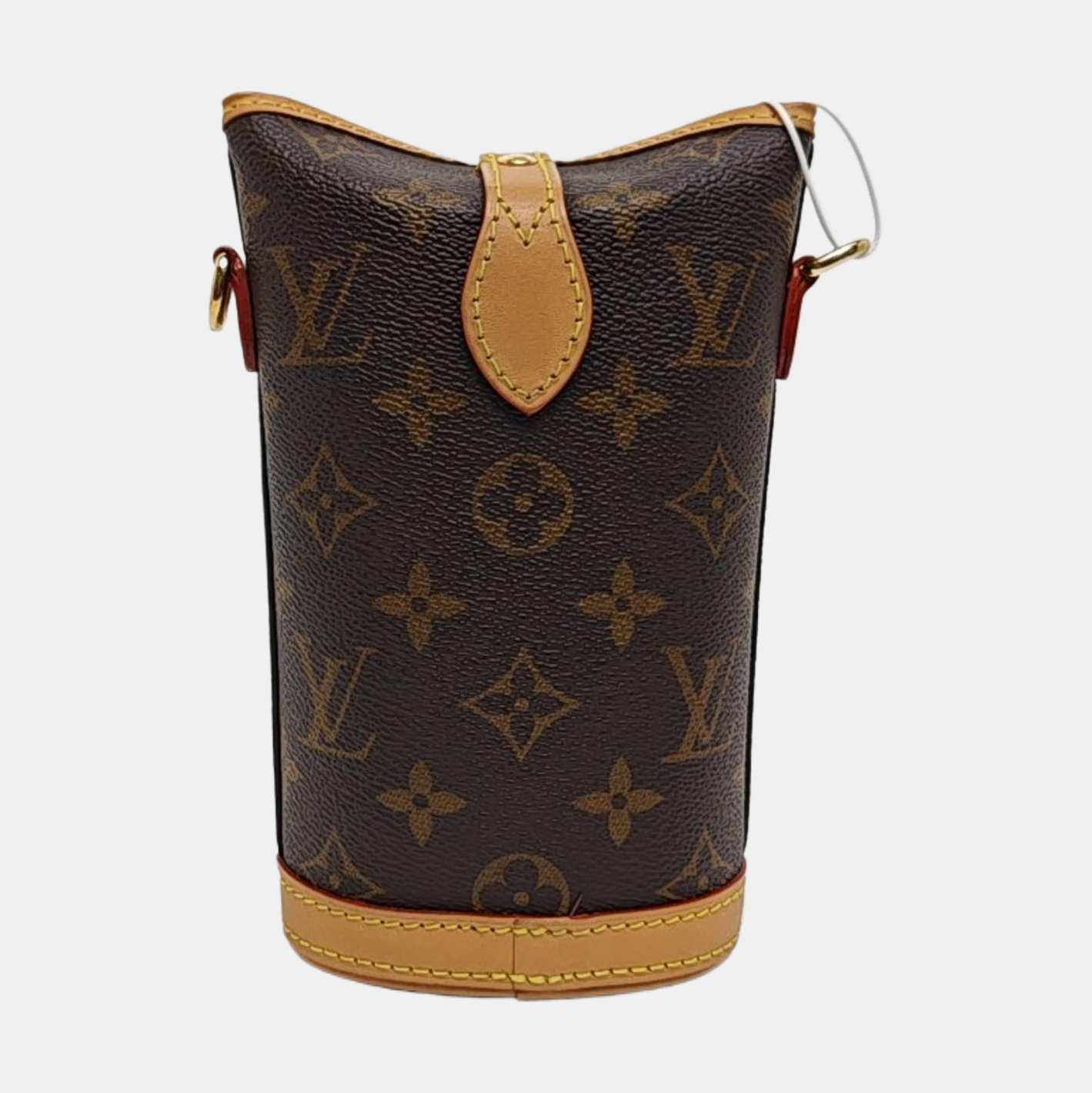 FOLD ME Monogram Coated Canvas Brown