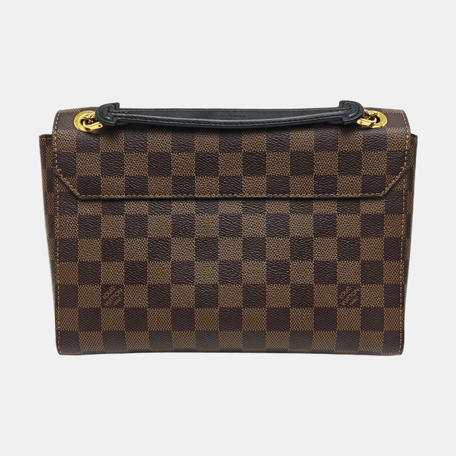 VAVIN PM Damier Ebene Coated Canvas Brown