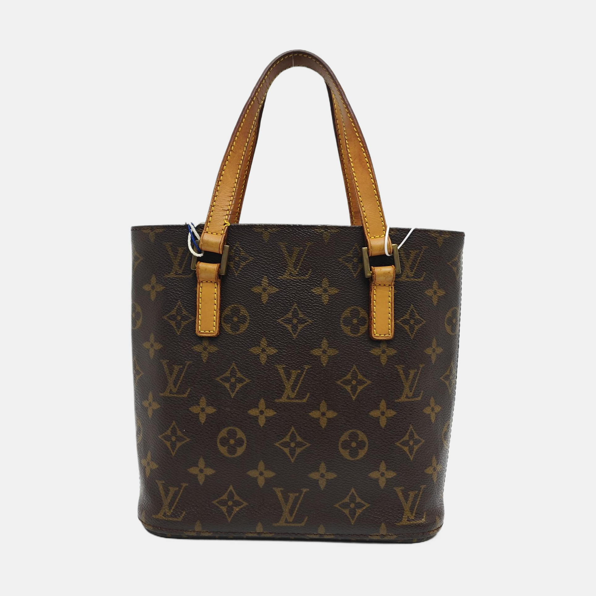 VINTAGE VAVIN PM Monogram Coated Canvas Brown