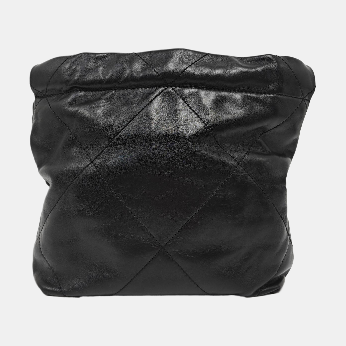 CHANEL 22 Mini Quilted Calfskin Black