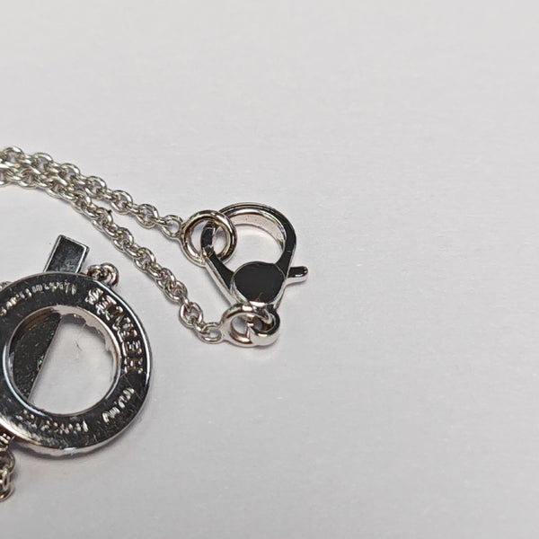 Finesse 18k White Gold Silver Necklace