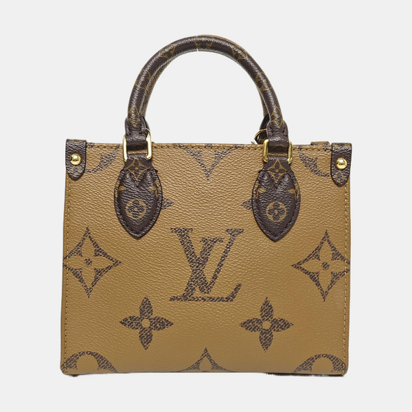 ONTHEGO BB Monogram Coated Canvas Brown
