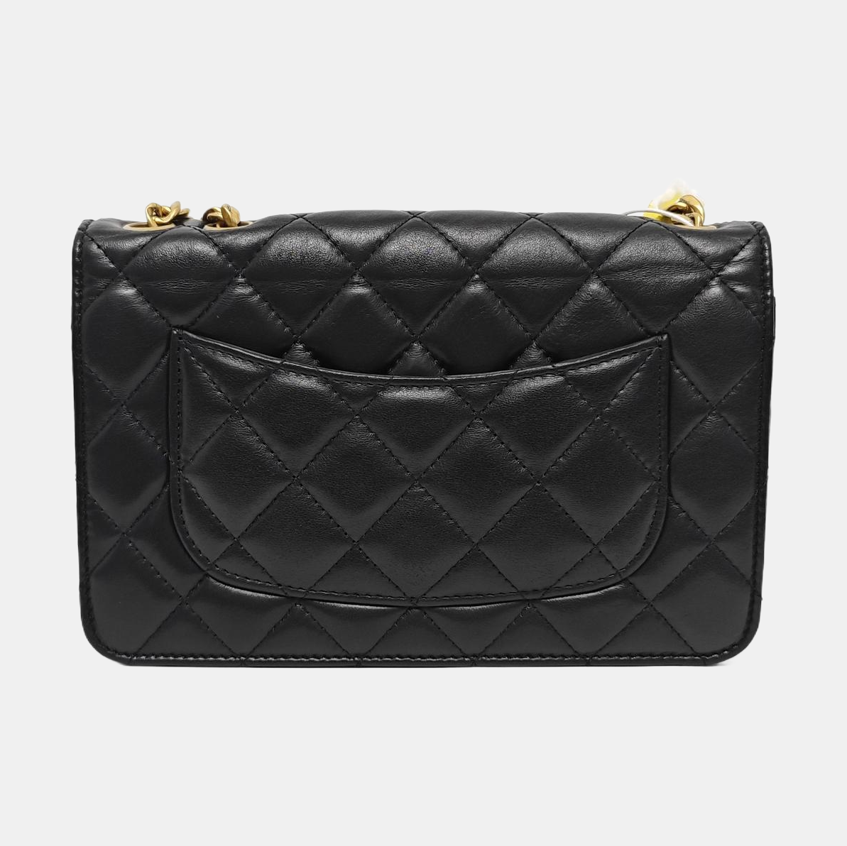 TRENDY CC Quilted Lambskin Black