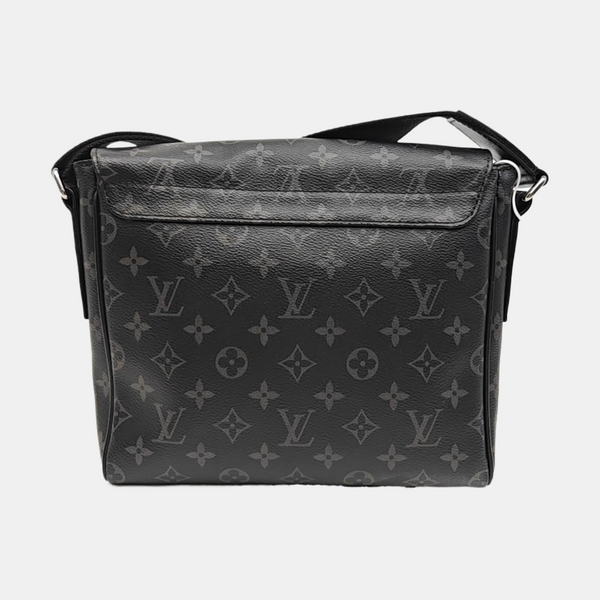 DISTRICT PM Monogram Coated Canvas Black