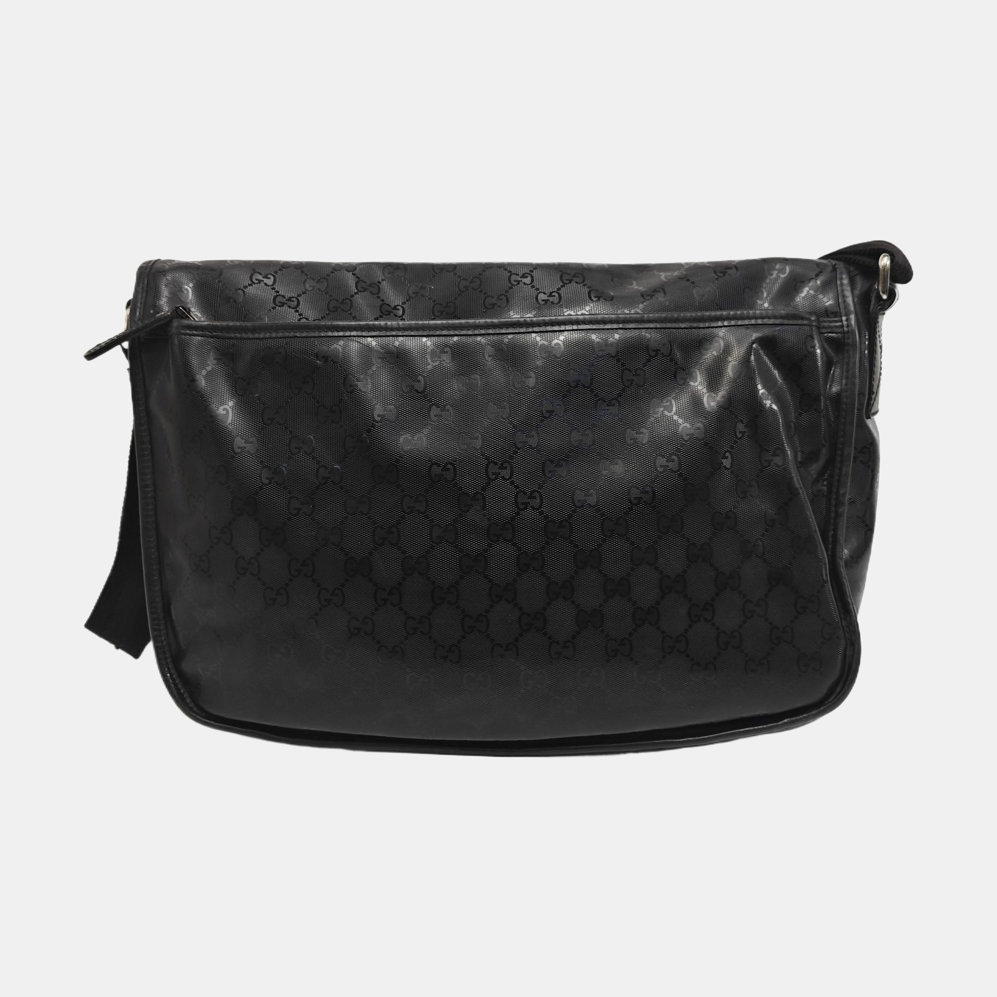 GG Imprime Monogram Coated Canvas Black