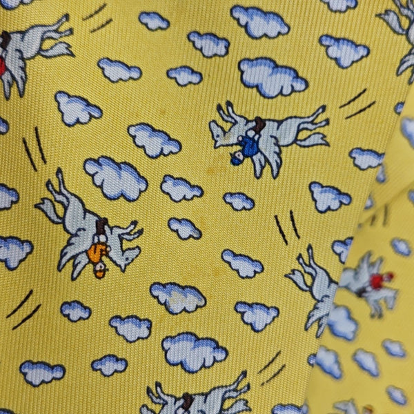 Mulberry Silk Tie Yellow