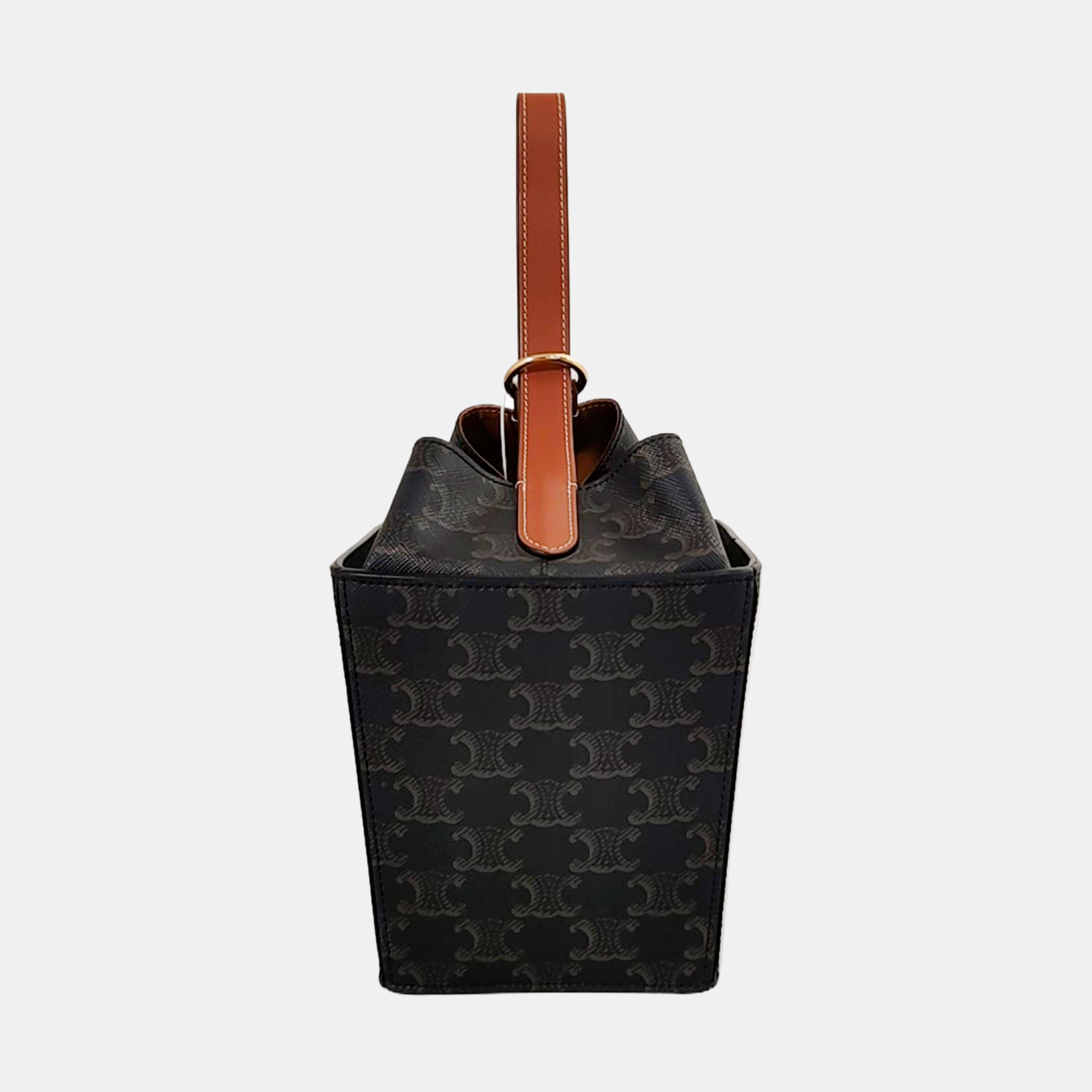 STRAP BOX Coated Canvas Yellow