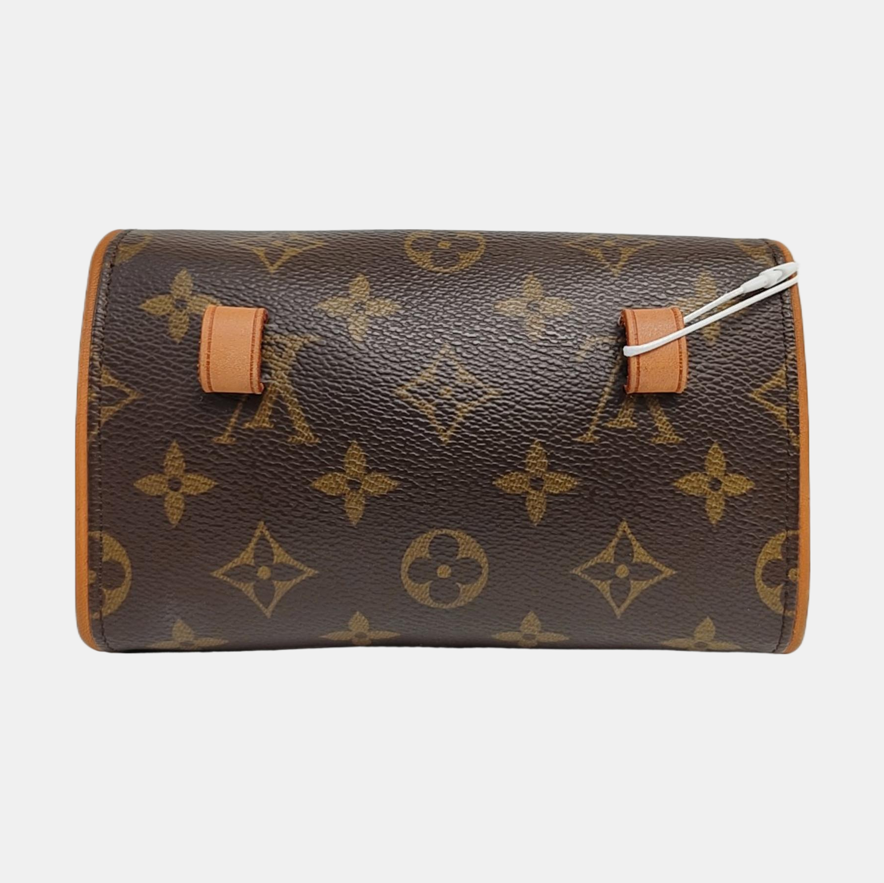 FLORENTINE Monogram Coated Canvas Brown