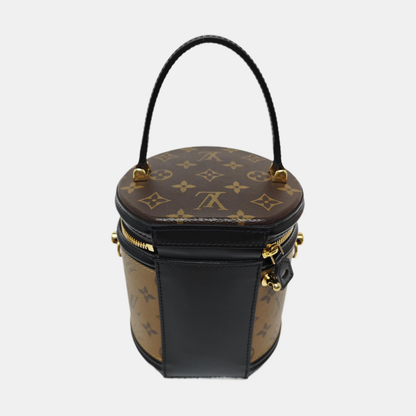 CANNES PM Monogram Coated Canvas Brown