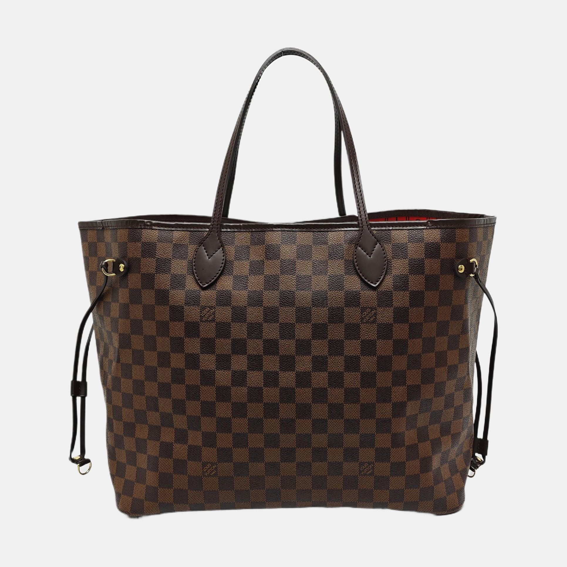 Authenticated pre-owned  NEVERFULL GM Coated Canvas Brown - Tote Bag at Looply
