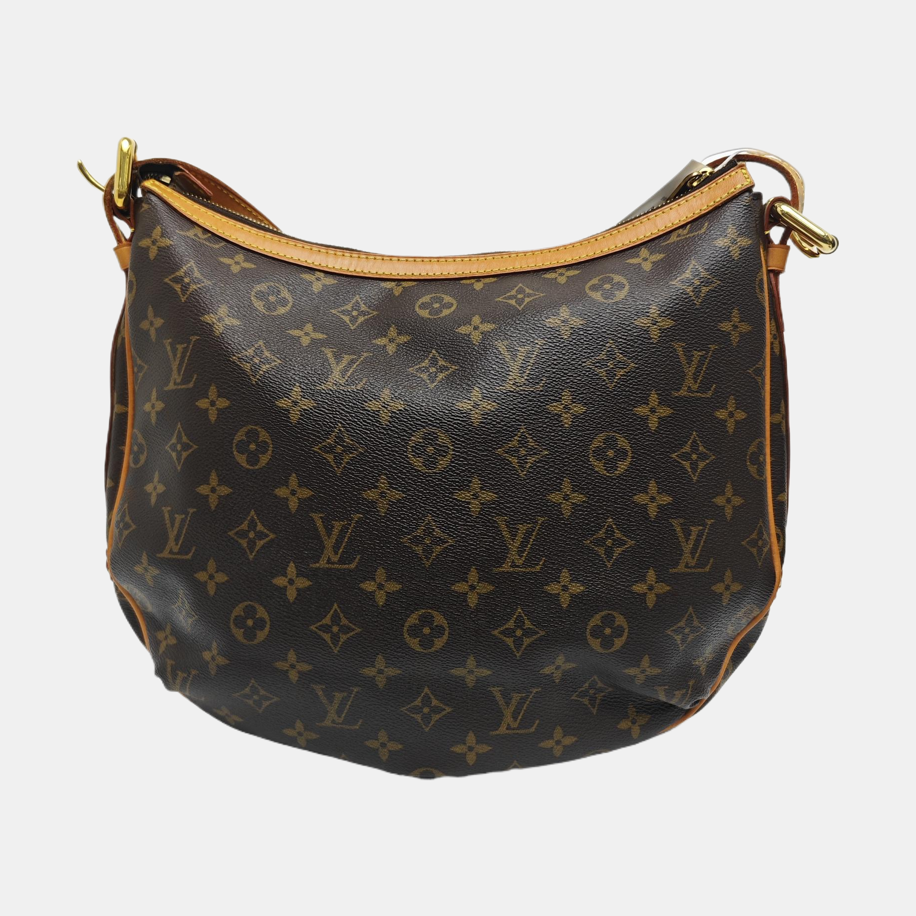 TULUM GM Monogram Coated Canvas Brown